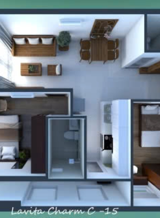 Nội Thất căn hộ 2PN - Anh Duyên - TP.Thủ Đức - TP.HCM